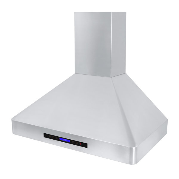 ProLine Range Hoods 30" 900 CFM Ducted Wall Mount Range Hood in Brushed stainless steel